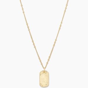 Griffin Dog Tag Necklace by Gorjana